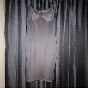 Elegant Black Slip Dress